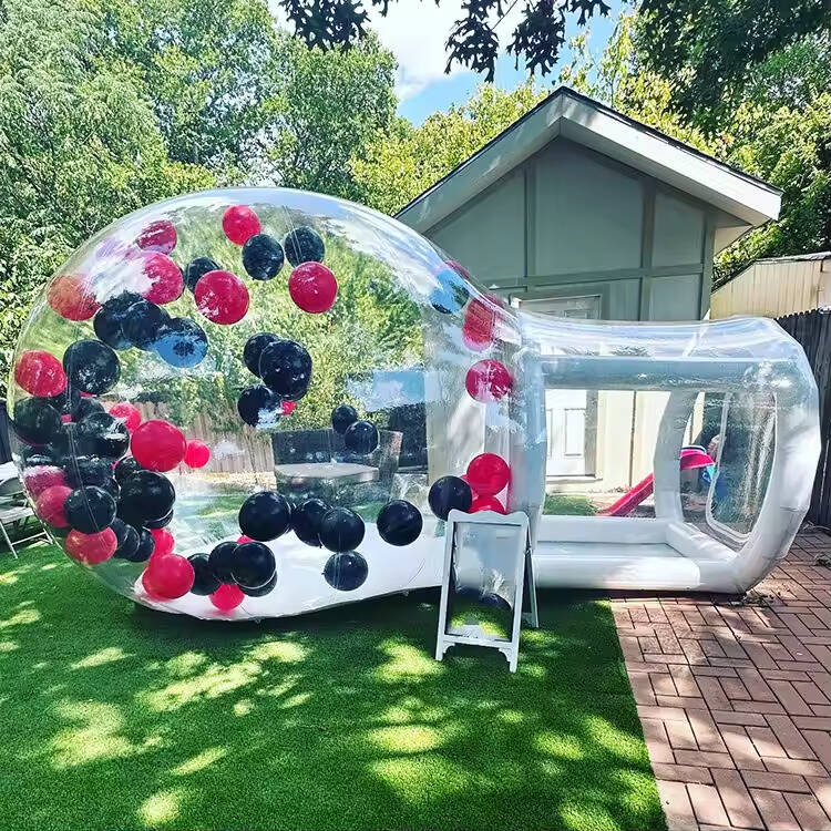 Children's Balloon Fun House Transparent Inflatable Crystal Party House
