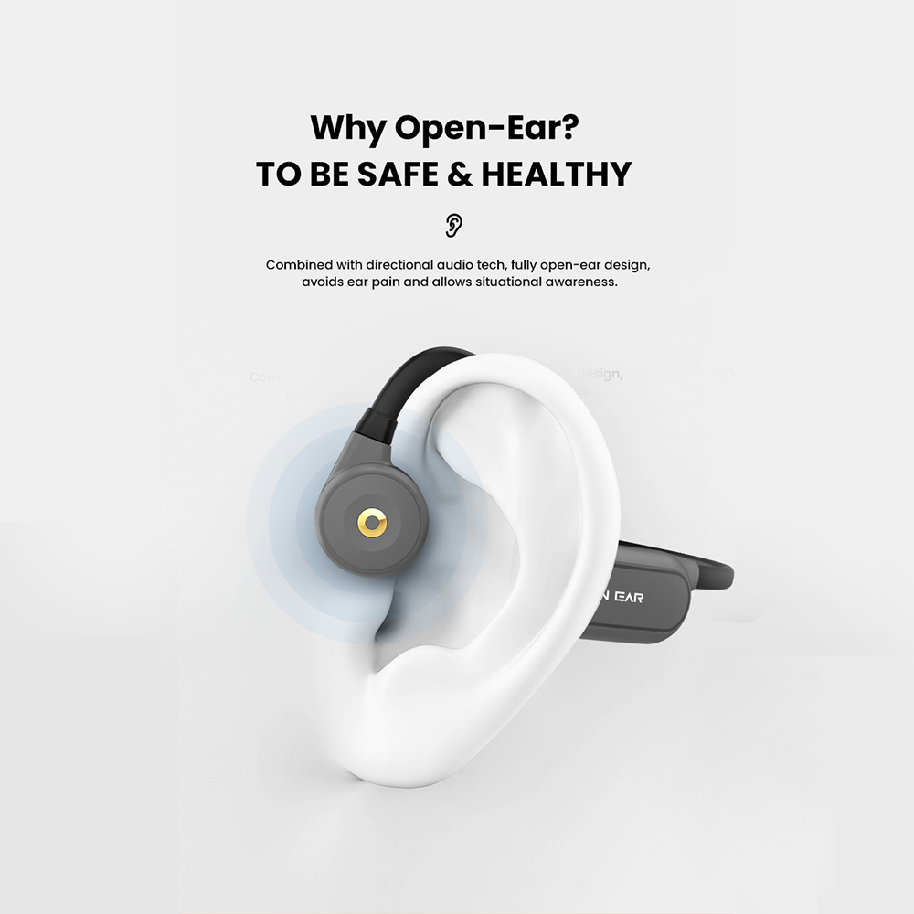 Bone Conduction Open-Ear Headphones