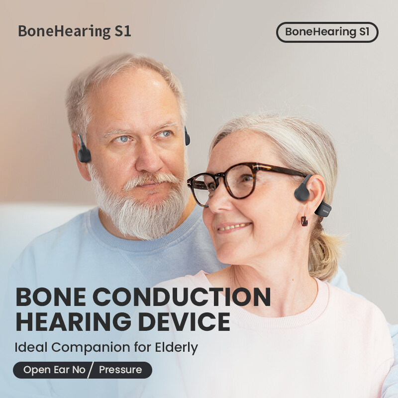 Factory direct selling Bone Conduction Hearing Aid Headphone