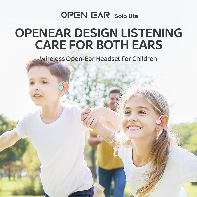 子供向けのオープンイヤーヘッドフォン