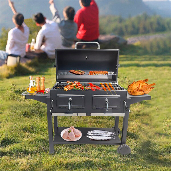 heavy duty outdoor charcoal grill