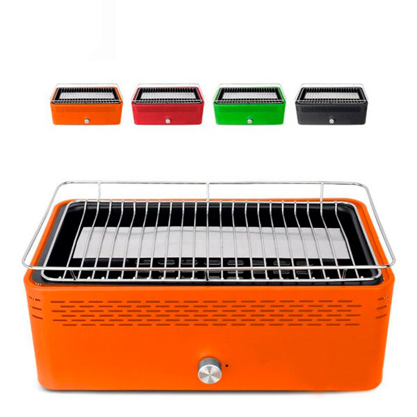 Outdoor Mini Tabletop BBQ Charcoal Lotus Grills KY452