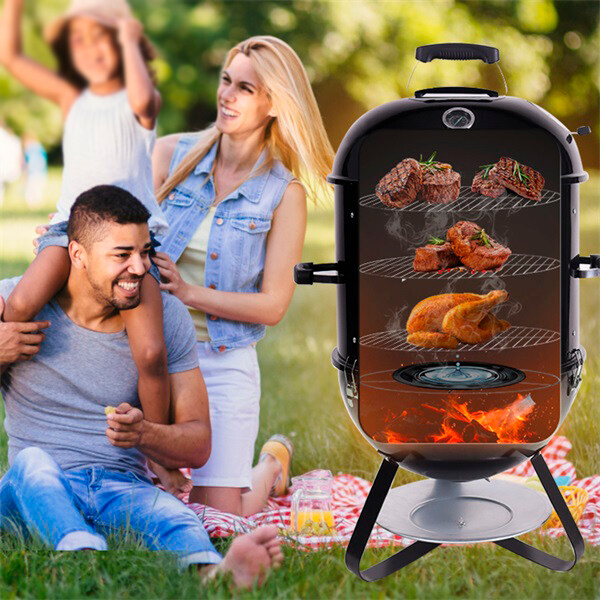 charcoal grill 18 inch, vertical charcoal smoker grills