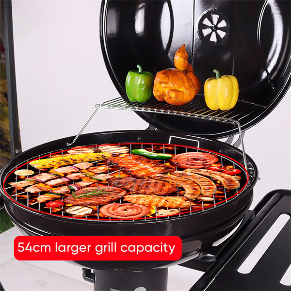 expert grill kettle charcoal grill, expert grill kettle grill, trolley BBQ grill