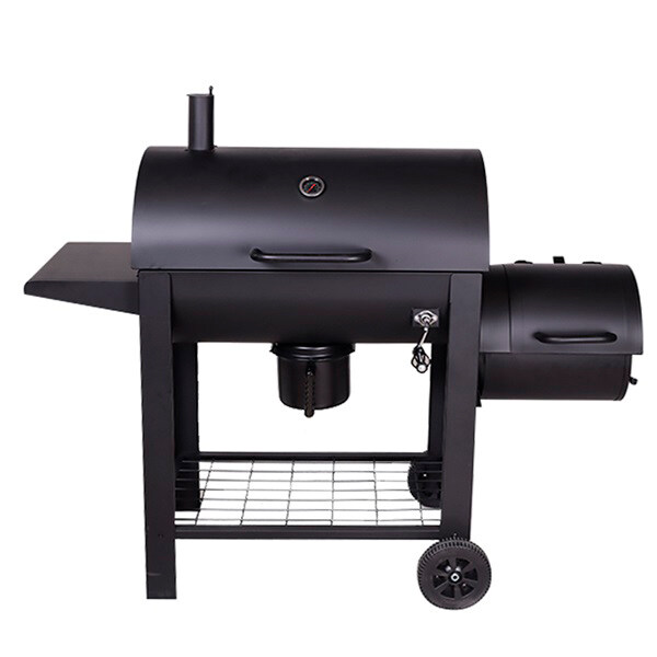 Large Trolley Wood Pellet Fired Smoker Grills YT01-019