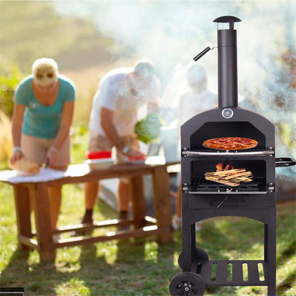custom built wood fired pizza oven, custom outdoor pizza oven