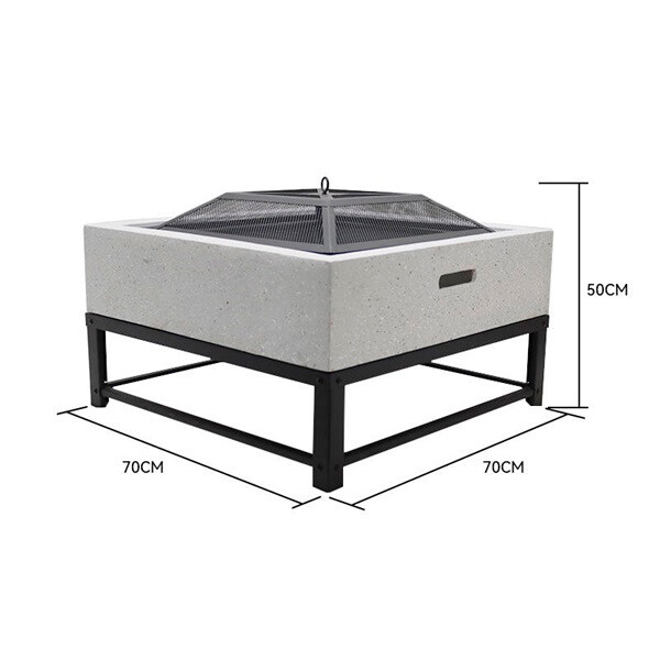 2 in 1 fire pit and BBQ