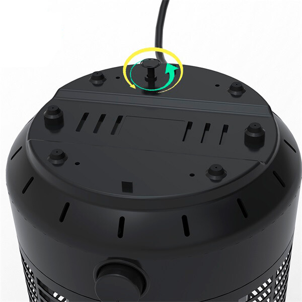 space heater adjustable thermostat