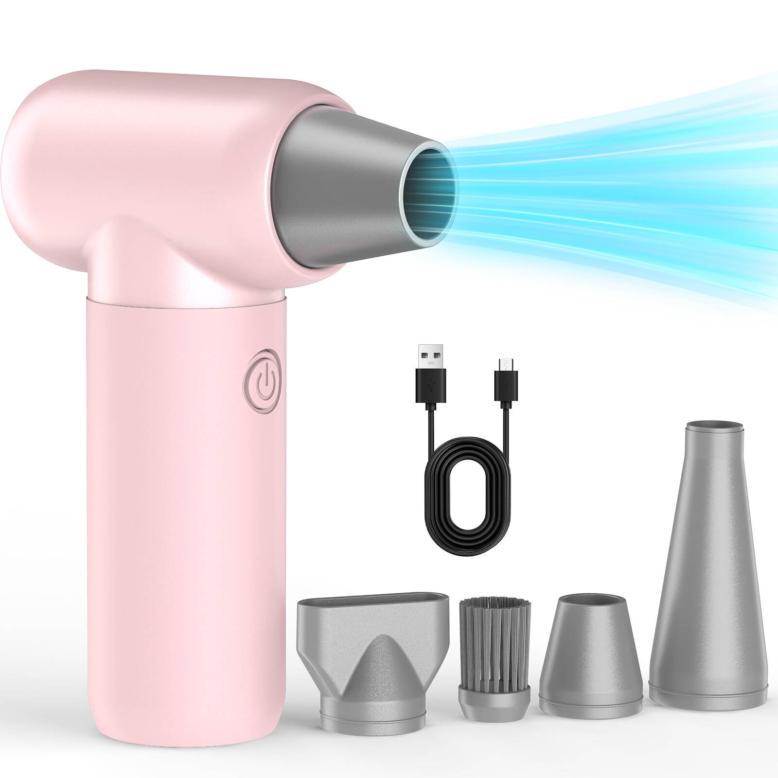 Weiker  Cordless Turbojet Air duster Powerful 120000rpm Brushless Motor Handheld 3 Gear Car Dryer air Blower Electric Mini Turbo