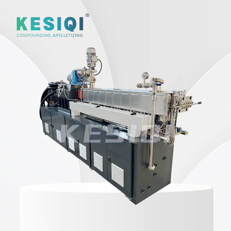KSQ-40 plastic twin screw extruder for granules