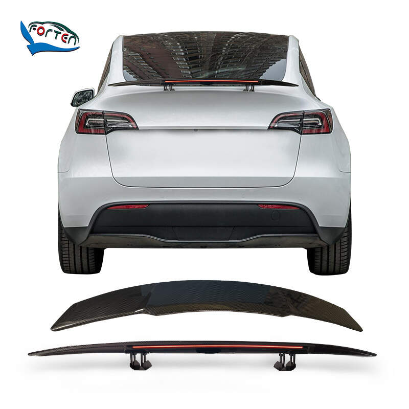 universal led automatic electric car rear trunk spoiler Wing up down