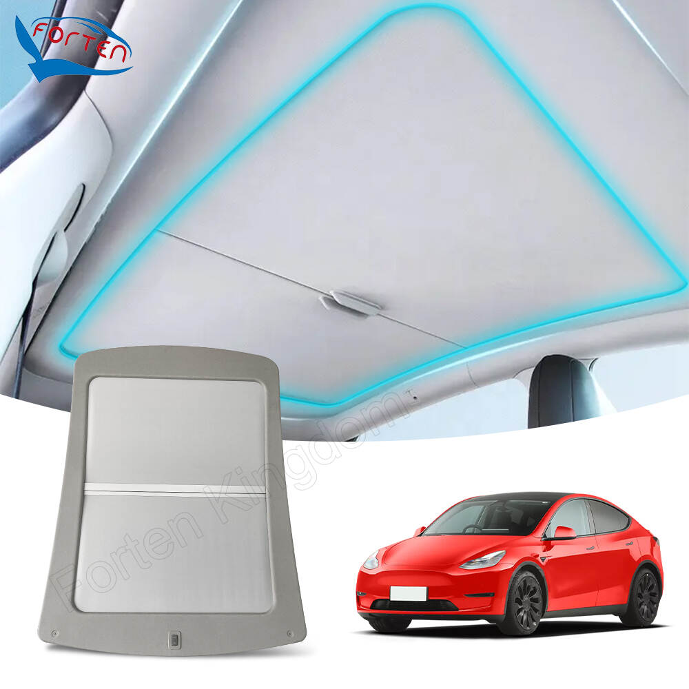 Tesla Model Y automatic elecrtic Sunroof Curtain Sunshade