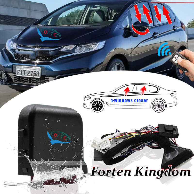 Car Power Remote Key Start Electronics Auto Window Closer Module Mirror Fold Kits For Honda Fit 2014-2021 Right Hand Drive