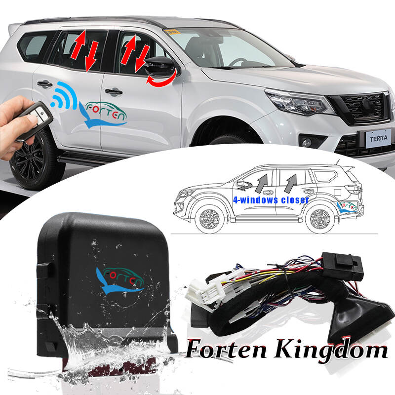 Car Power Remote Window Close Lift Kits For Nissan Terra Auto Window Closer Module Mirror Fold