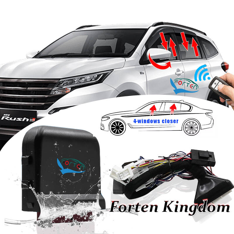 thumbnail image 2 of Universal 12V Power Window Closer Module – Automatic Roll Up Kit For 4-Door Cars (Black, Easy Install) 2 of 4
