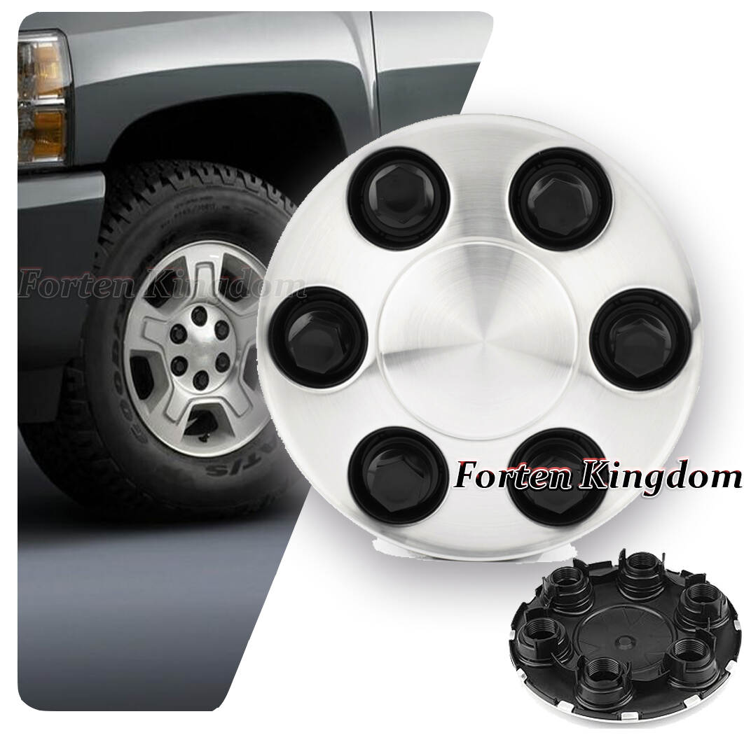 Car Wheel Center Hub Caps For Chevrolet Silverado Avalanche Tahoe Suburban 07-13 Wheel Rim Cover Protective Vehicle Accessories