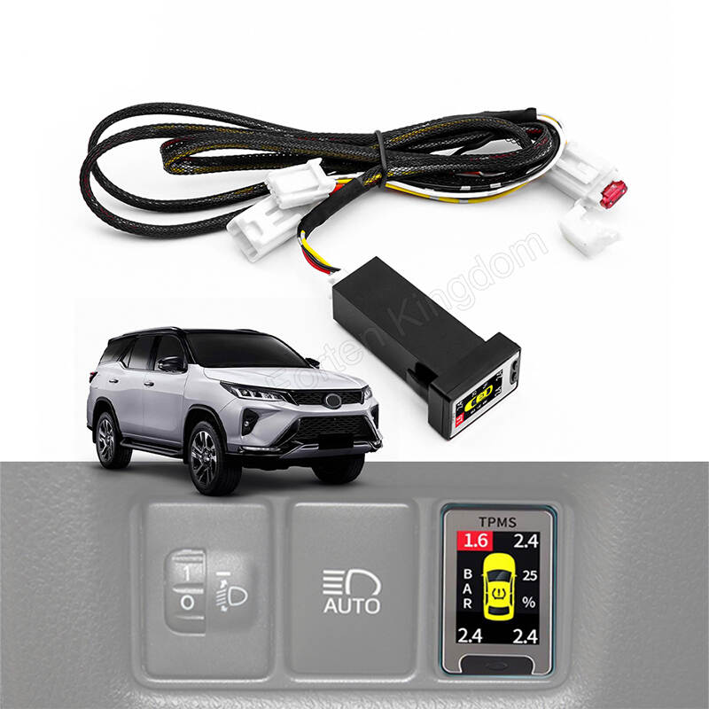 OBD Intelligent sensor Real-time Wireless tpms For Toyota Fortuner hilux 2016-2019 Monitoring Tire Pressure warning