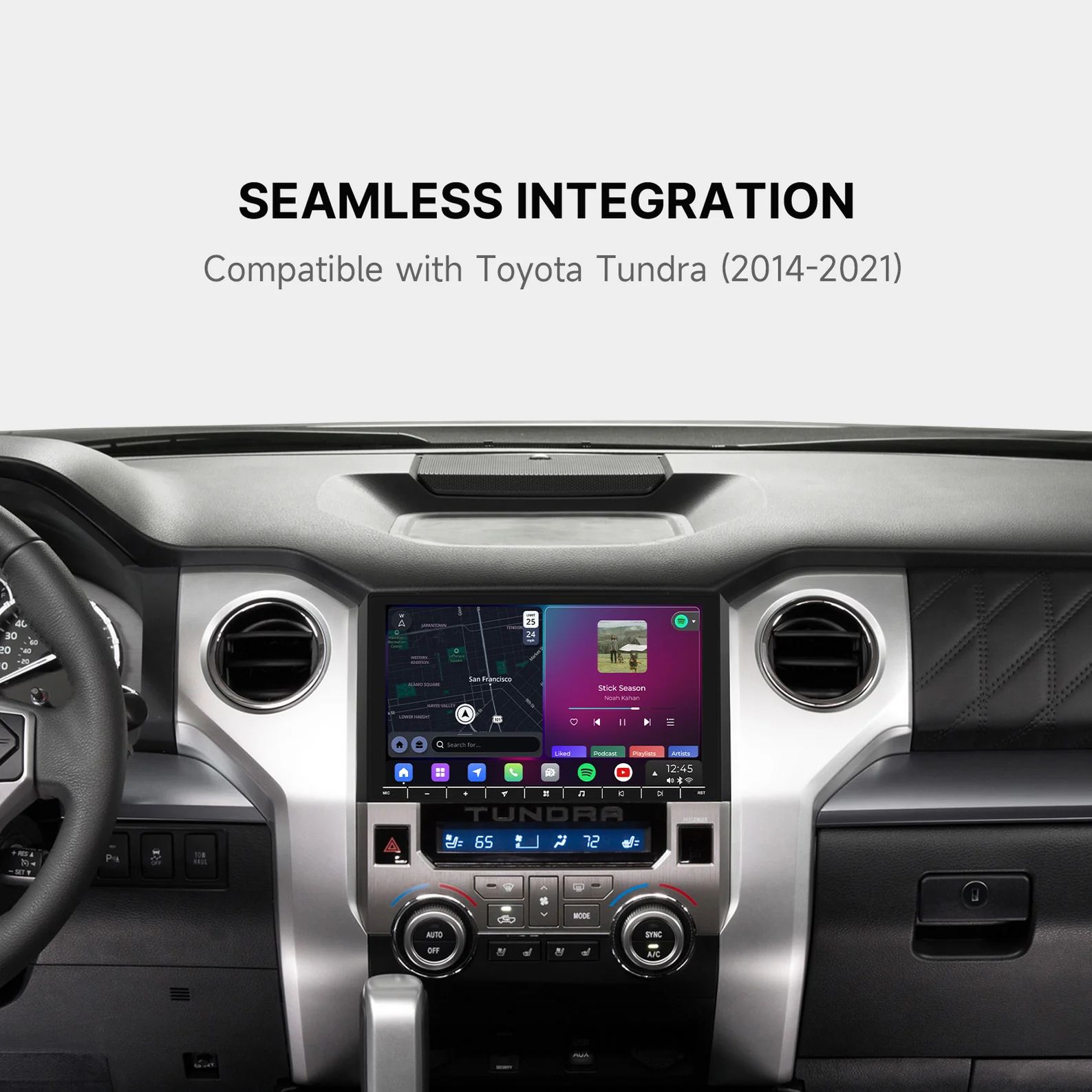 Car radio;Dasaita;Toyota tundra;Carplay;GPS navigation;Multimedia car stereo;Tundra Accessories