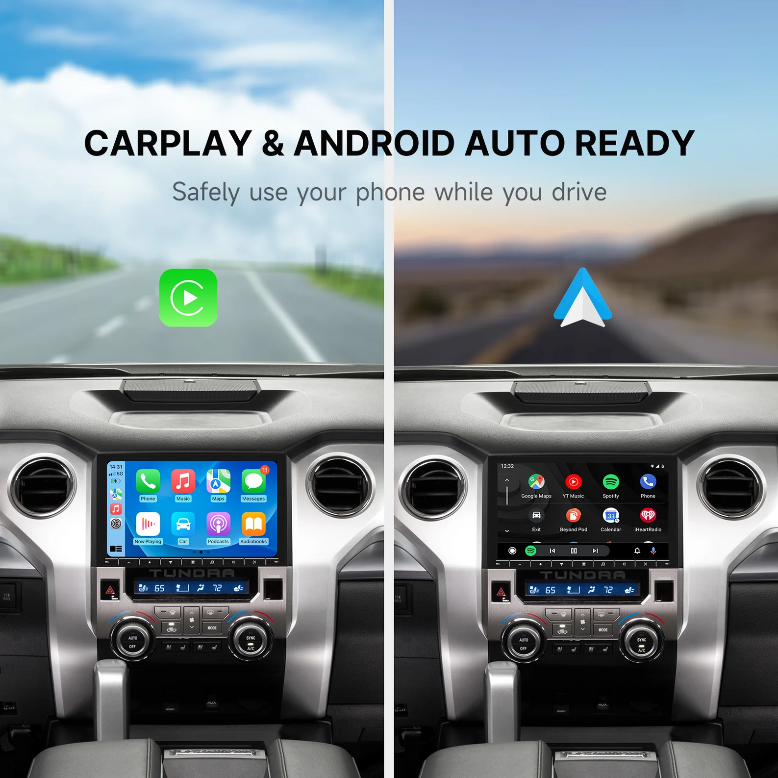 Car radio;Dasaita;Toyota tundra;Carplay;GPS navigation;Multimedia car stereo;Tundra Accessories