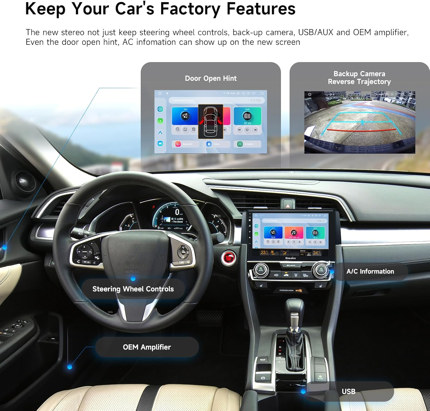 car radio;car DSP;GPS navigation;Dasaita head unit;