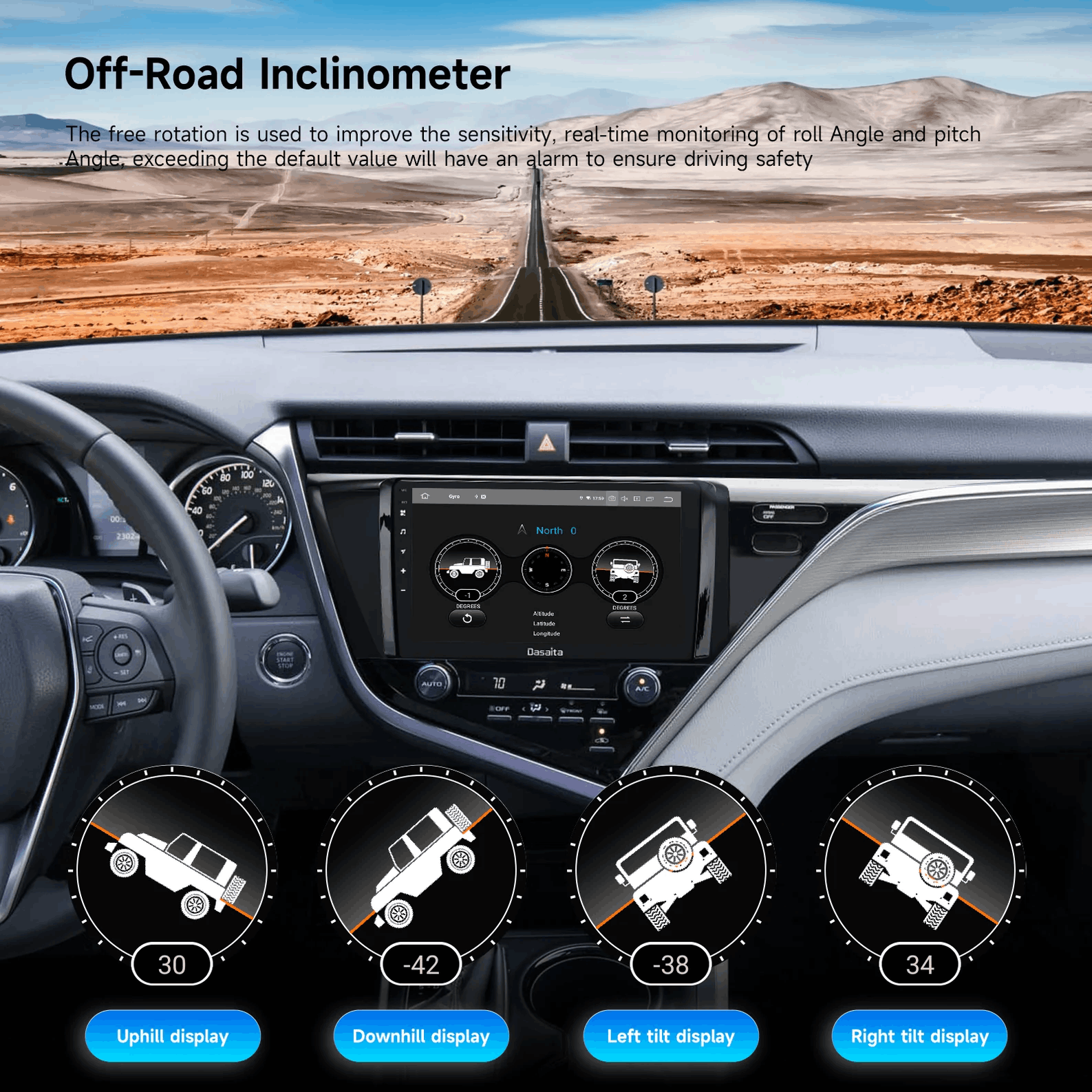 2019 Camry Android stereo ；
