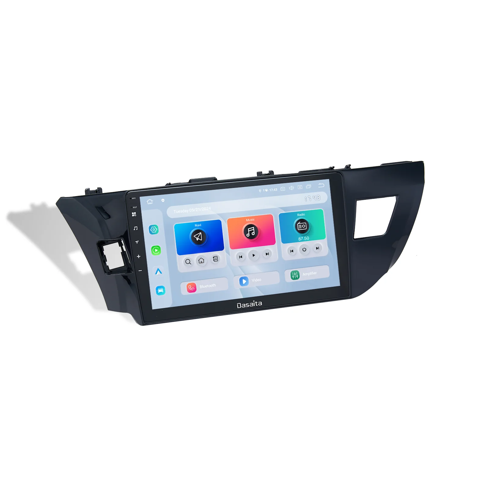 Android Car Stereo for Toyota Corolla 2014-2016；Toyota Corolla Reversing Camera Head Unit；Corolla GPS Head Unit with DVD Player；Dasaita Android Car Stereo Toyota Corolla 2014-2016；Dasaita Wireless CarPlay Car Radio；Toyota Corolla 2016 Infotainment Upgrade；OEM Android Radio for Corolla