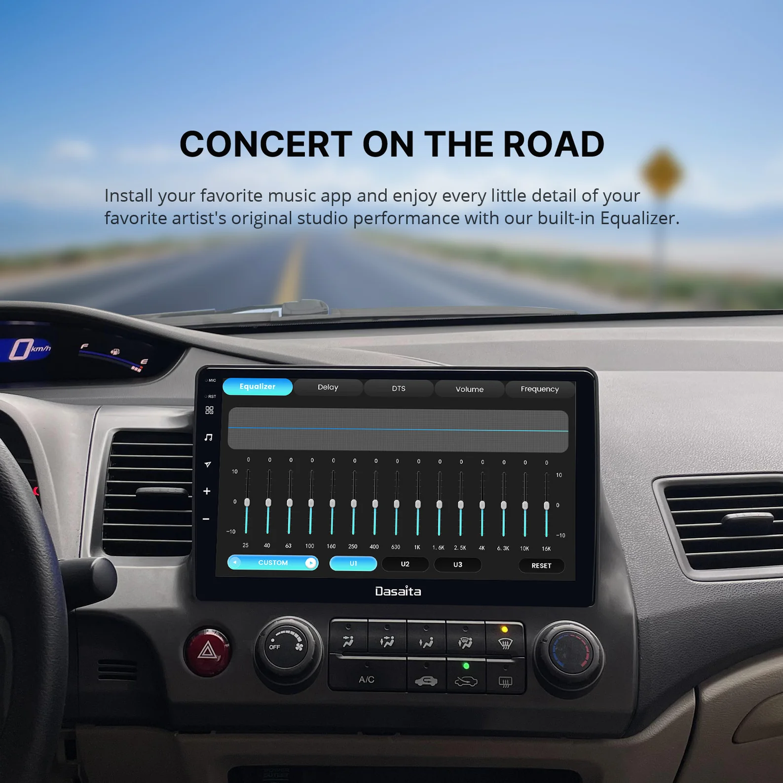 Dasaita Android car stereo,Honda Civic 2007-2011 head unit,Wireless CarPlay Honda Civic,Android Auto Honda Civic,10.2-inch touchscreen car radio,Honda Civic 8th gen multimedia upgrade,2007-2011 Honda Civic radio replacement,Honda Civic single dual screen head unit,Honda Civic factory steering control compatible,DSP audio Honda Civic,QLED display car stereo,GPS navigation Honda Civic,Honda Civic 2007-2011 wireless CarPlay upgrade,Honda Civic infotainment upgrade,Android 13 car stereo,Wireless Android Auto