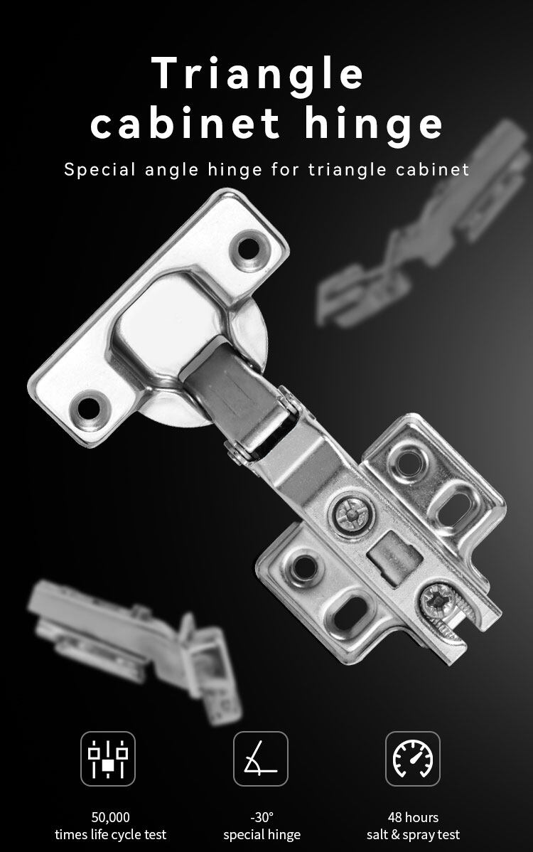 30 degree cabinet door hinge,furniture hinge,GH special angle 30 degree triangle cabinet door hinge furniture hinge kitchen cabinet hinge