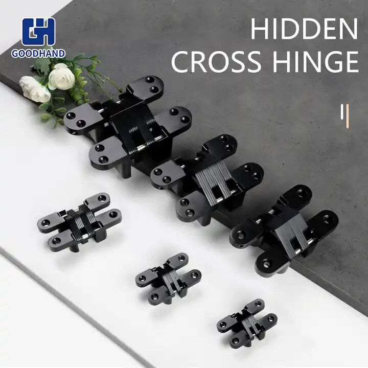 hidden hinges,black hinges,invisible  180 degree hinge