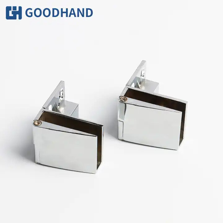 90 degree Stainless Steel Polishing  hinge,glass cabinet  door hinge,glass clip door shower hinge