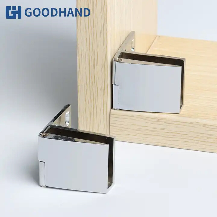 GH A04 China Supply 90 Degree Adjustable Hinge Glass to Stainless Steel Glass Hinge