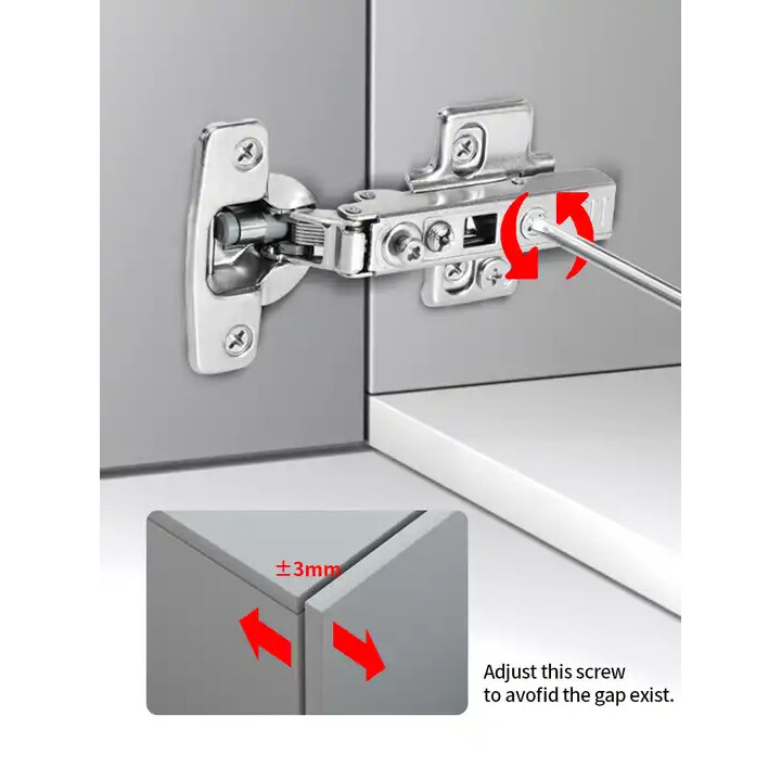 4 D adjustable cabinet hinges,door hinges,cabinet concealed hinge