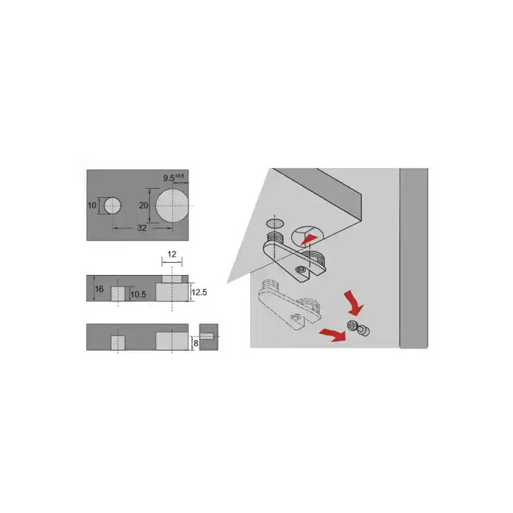 Huangpu;Nansha,Wooden cabinet connector fitting,Plastic furniture fittings for chair