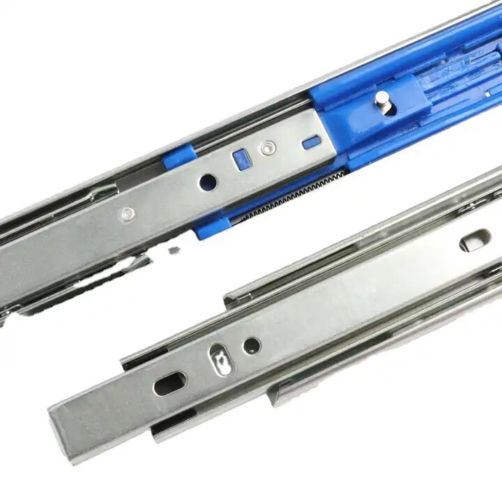 Professional Supplier Cold-Rolled Steel Slide Rail Telescopic Drawer Slides Soft Close