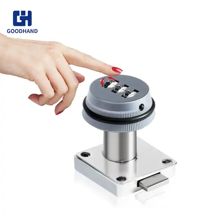 Hot Sell 3 Digit Password Zinc Alloy Cam Password Lock Drawer Lock