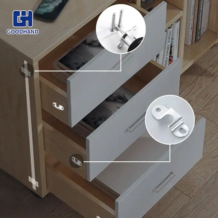 drawer lock cabinet lock,3 drawers cam lock,combination lock password triple interlock