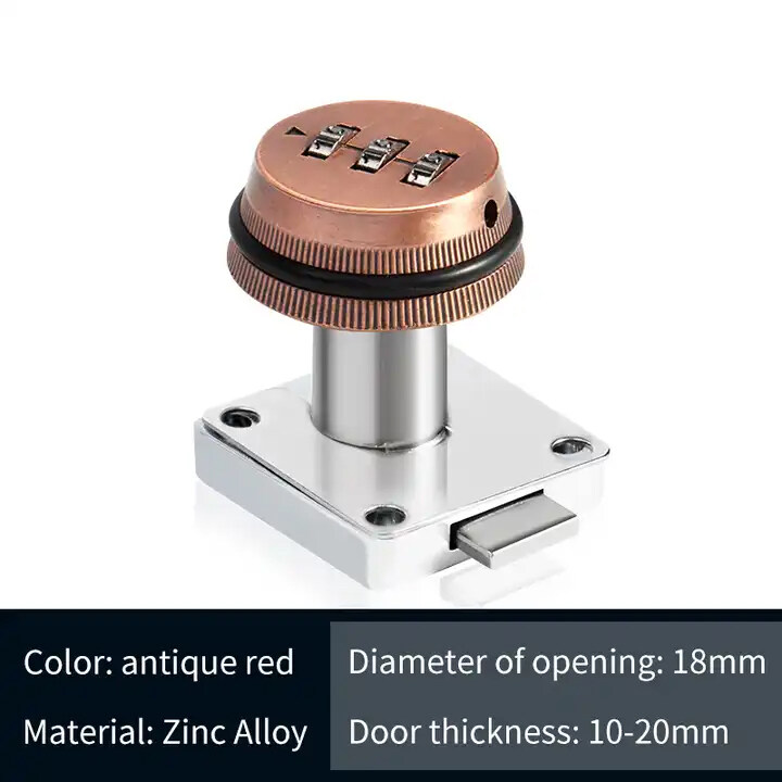 cabinet password lock,3 digit password lock,zinc alloyed drawer lock