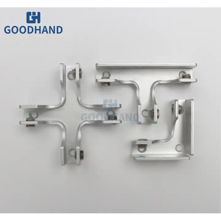 heavy adjustable zinc alloy bathroom glass clamp,glass clamp bracket holder,Fencing Glass Clamp glass shelf clamp