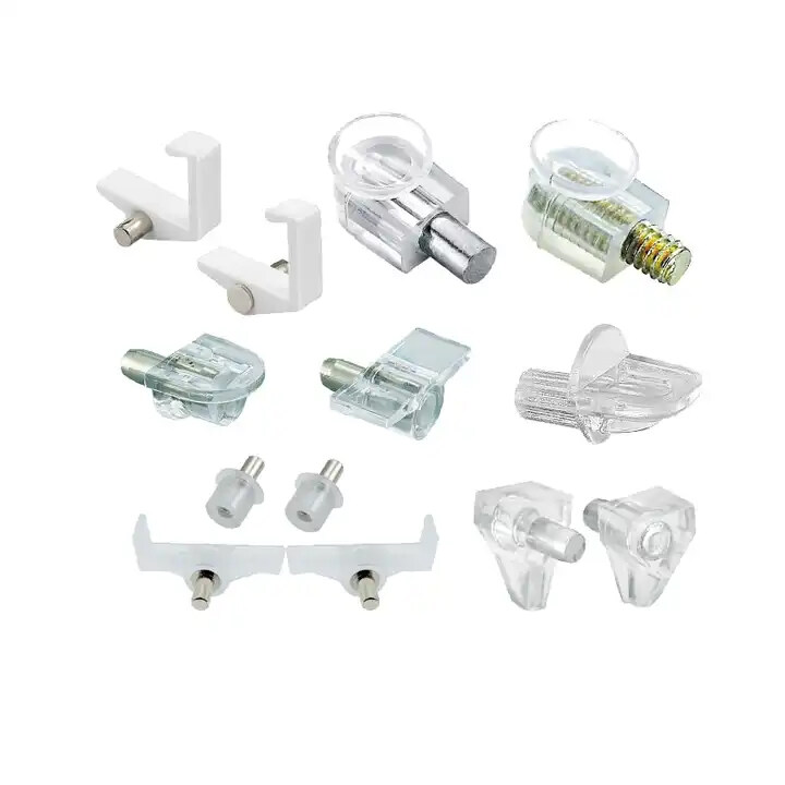 fixing glass shelf bracket pegs glass layer shelf support pegs clip glass mounting clip plastic board bracket cheap shelf,Shelf Support Pegs Glass Clamp Bracket Zinc Alloy Nail 5mm Dia Pin with Suction Cup,Crystals transparent Holders with Suction Cup for Glass and Wall Shelves Pin 5 mm