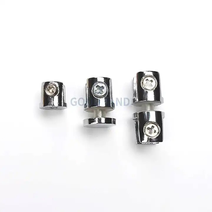 Glass Panel Mounting Brackets Glass Clamp For Cabinet glass shelf