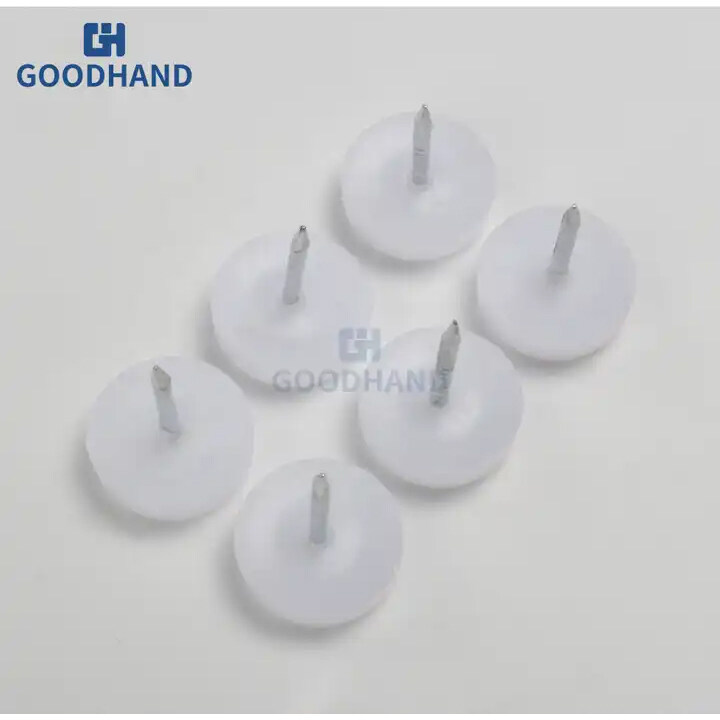 furniture nails on glides,furniture chair/table  glides,chair glides nails