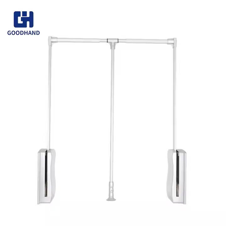 Soft Closing Wardrobe Lift Pull Down,wardrobe hardware fittings clothes hanger,pull down clothes hanger wardrobe lift