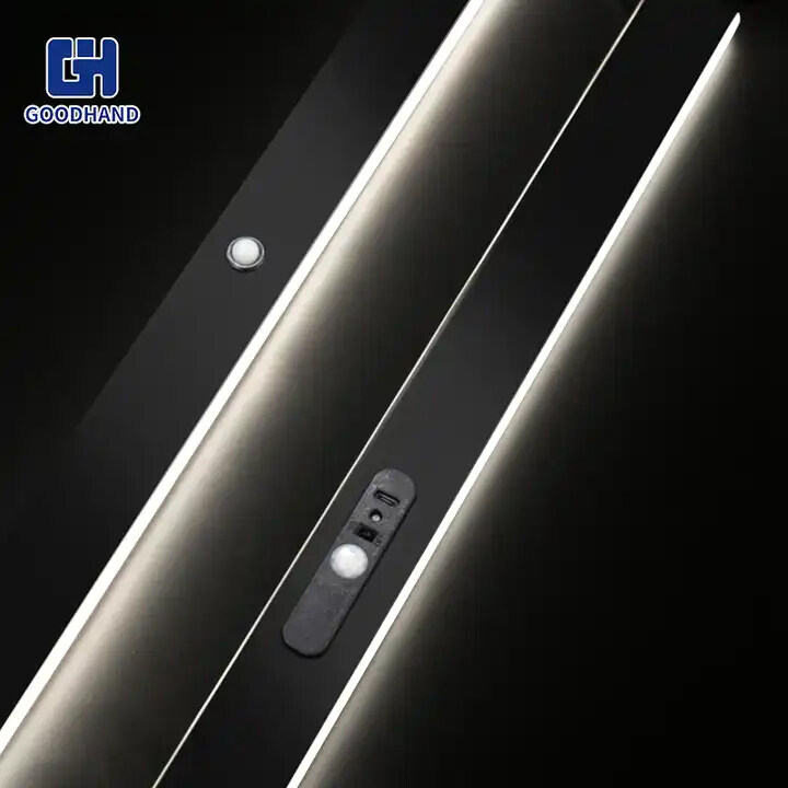 Wardrobe Hanger Rod With Led Light,Wardrobe Tube light For Home Clothes Cabinet,Wardrobe Cloth Hanging Rail Led