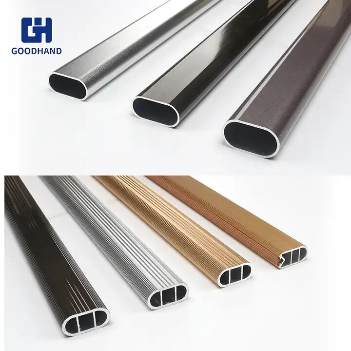 Steel Round cupbard tude  connector  Wardrobe Fittings Wardrobe Rail 50Mm Wardrobe Tubes Oval Tube,Aluminum  extrusion seamless Bending Wardrobe Tube Aluminum Extruded Oval Tube Accessories For Furniture Accessories,Reliable supplier sale furniture fittings accessories modern style clothes rail monsoon