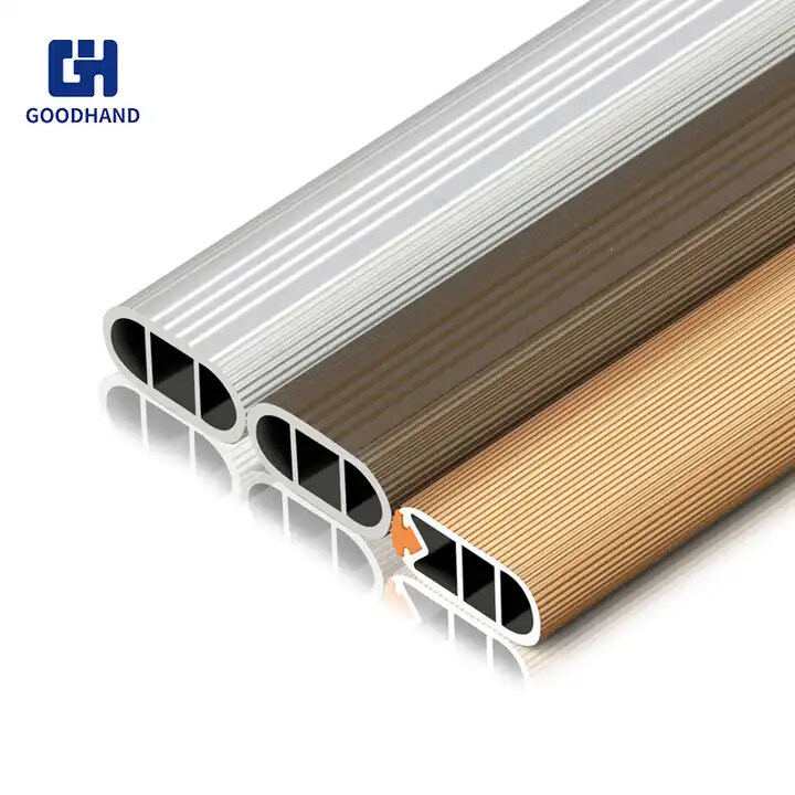 Hot Sale Aluminum Alloy Material Wardrobe Tube Support Closet Rod