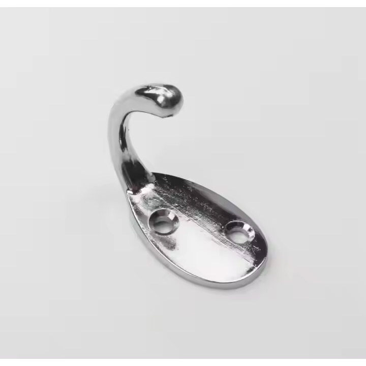 On trend zinc alloy wardrobe fitting Hooks Coat Hangers wall clothes rail hooks wall hooks