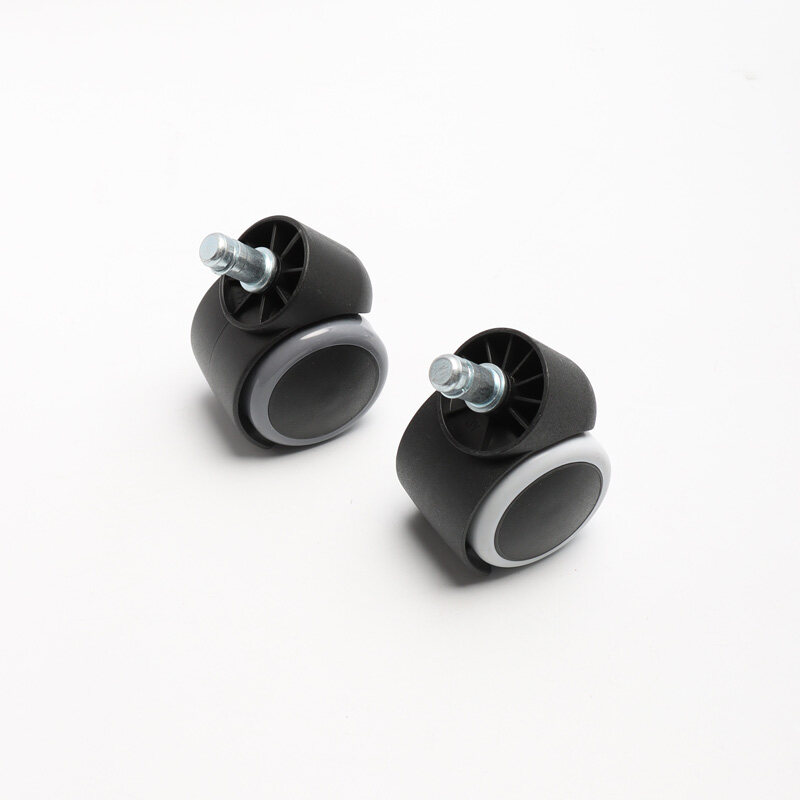 Plastic Chair Caster Wheels,1.5 Inch Caster Wheel,Black Chair Caster Wheels