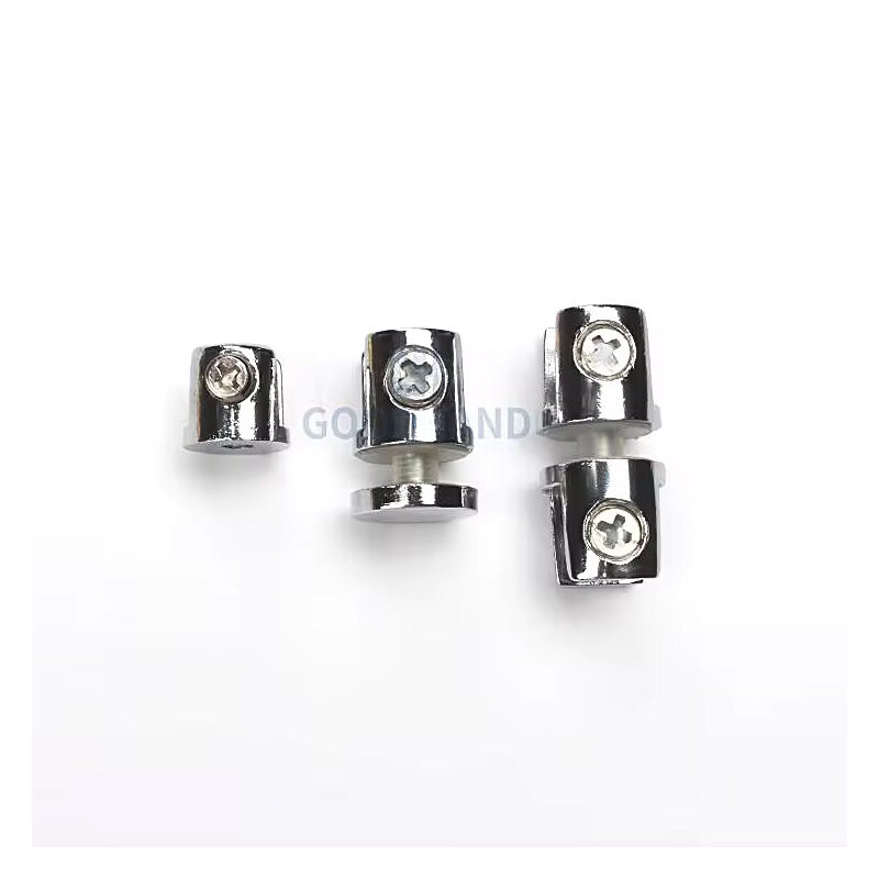 Glass Panel Mounting Brackets Glass Clamp For Cabinet glass shelf