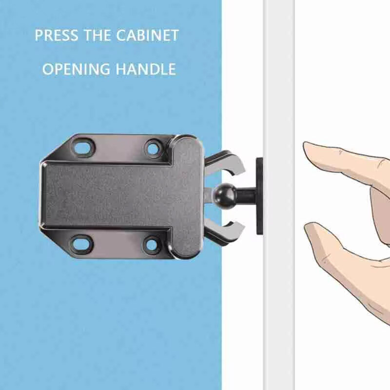 cabinet push open system,push to open,push open system