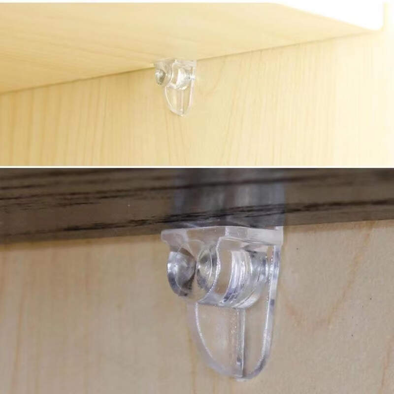 transparent plastic shelf support,cabinet shelf support,fixed shelf support pins